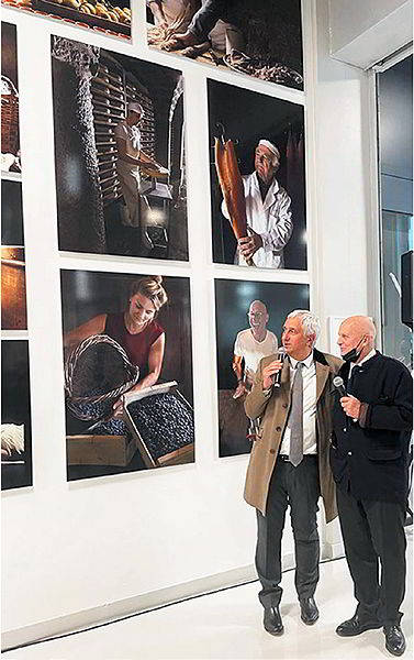 inauguration exposition a rungis stephane layani